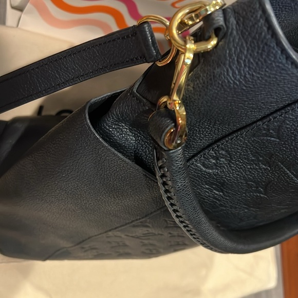 Beautiful black leather LV bag previously loved and cherished. - Picture 6 of 9